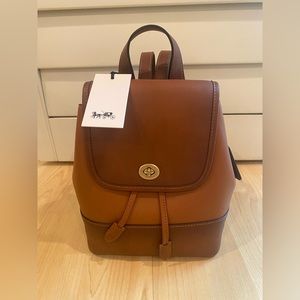 Coach Turnlock Backpack